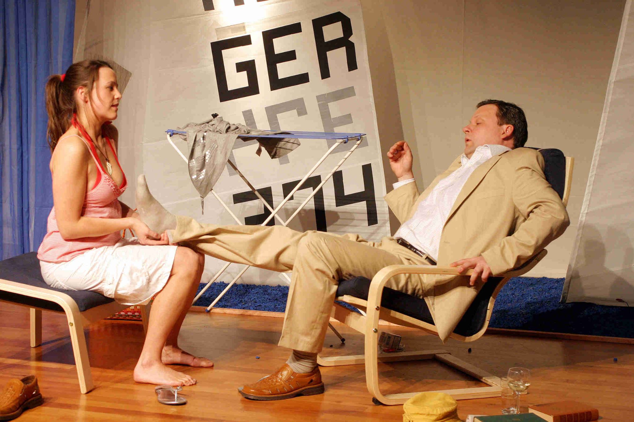 EIN FLIEHENDES PFERD